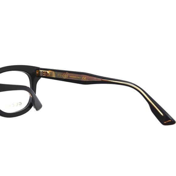 NEW GUCCI GG1086O 001 BLACK AUTHENTIC EYEGLASSES FRAME - Picture 10 of 12
